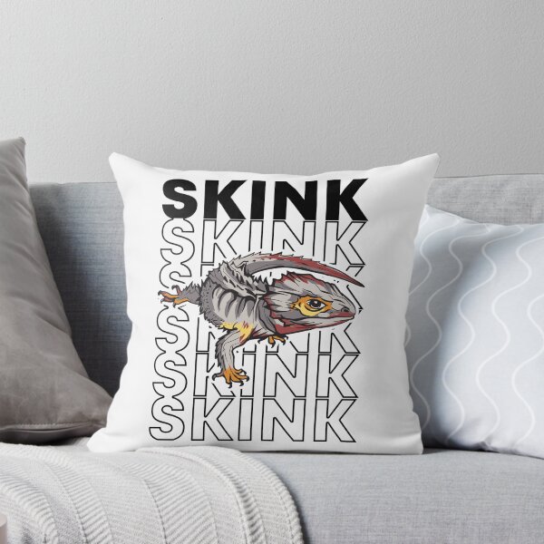 Item preview, Red Eyed Crocodile Skink 80's Reptile designed and sold by JRRTs.