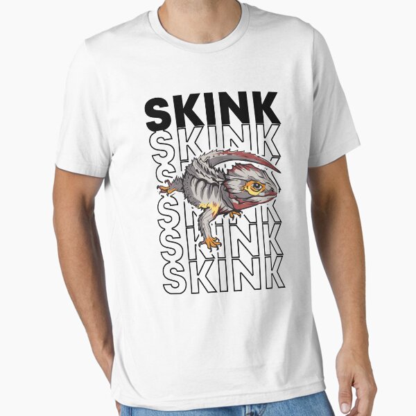 Item preview, Red Eyed Crocodile Skink 80's Reptile designed and sold by JRRTs.