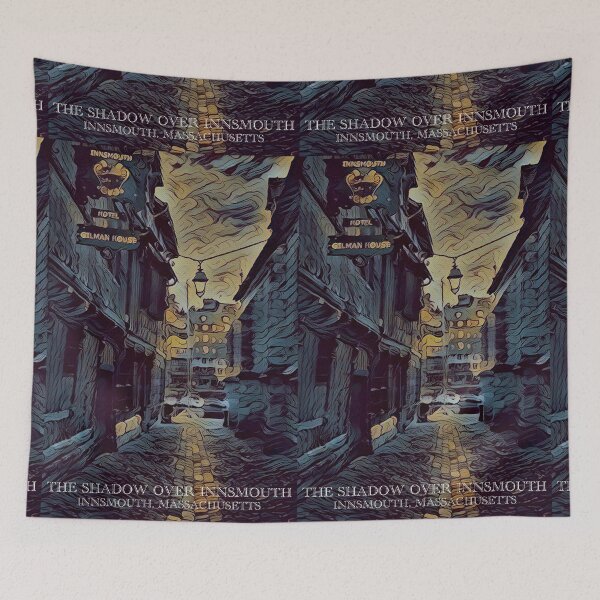 Item preview, The Shadow Over Innsmouth - Gilman House - Visit the Cyclopean city of Y'ha-nthlei, home of the Deep Ones - spcreationsco22 designed and sold by SpCreationsCo22.