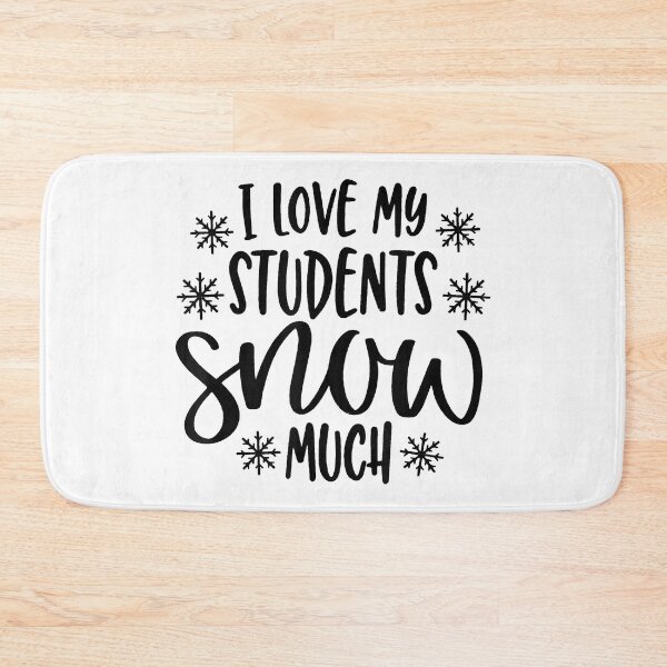 Item preview, Christmas Teacher I Love My Students Snow Much Winter Xmas designed and sold by IsraelCastro.