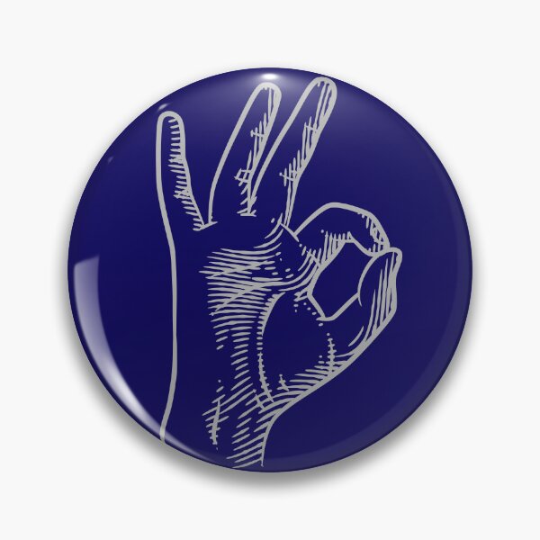 Item preview, OK Scuba Diving, free diving hand symbol designed and sold by Surfer Dave Designs.