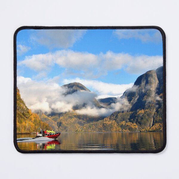 Item preview, Aurlandsfjord Flam Norwegian Fjord Norway Scandinavia designed and sold by AndyEvansPhotos.