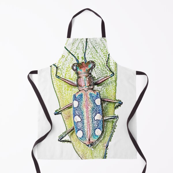 Item preview, Unique and organic photo of a tiger beetle designed and sold by AvonPerception.