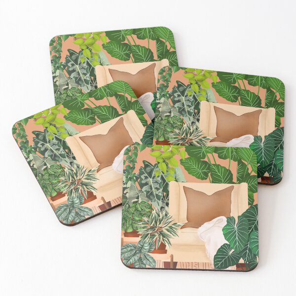 Item preview, Habitación Boho en tonos neutros con plantas designed and sold by Ana Moguš.