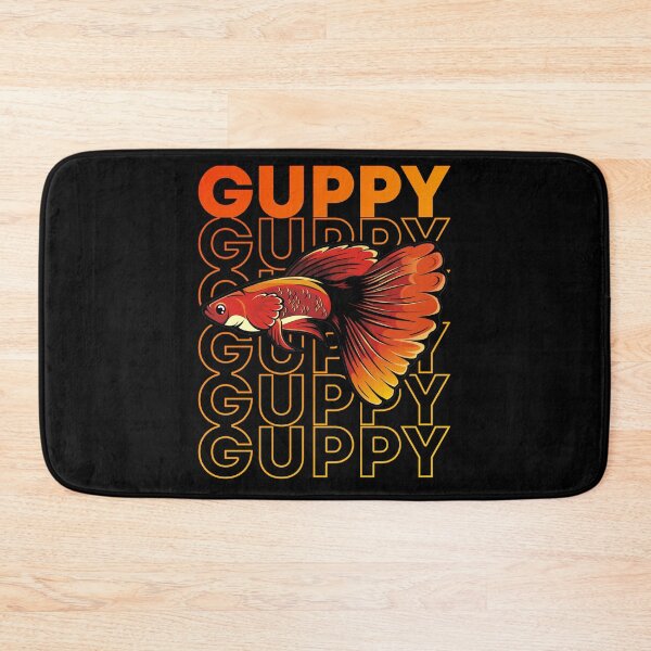 Item preview, Guppy Fish 80's Tropical Fish Keeper designed and sold by JRRTs.