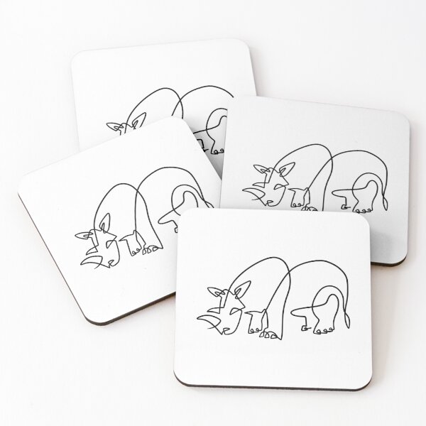 Item preview, Minimalist Rhino designed and sold by RandomCuteness.