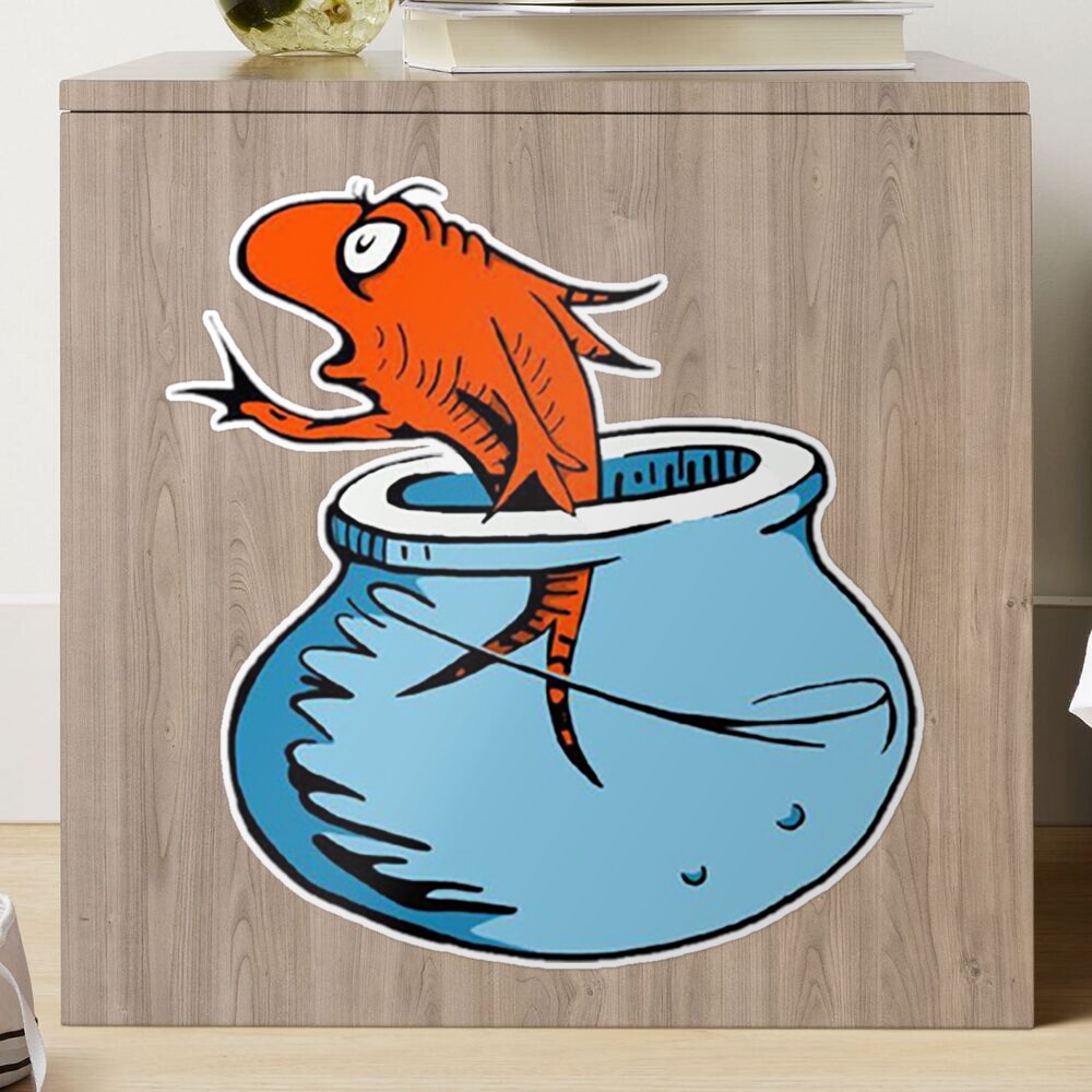 Dr Seuss Fish Cat In The Hat Cat In The Hat Fish Bowl – Platinum