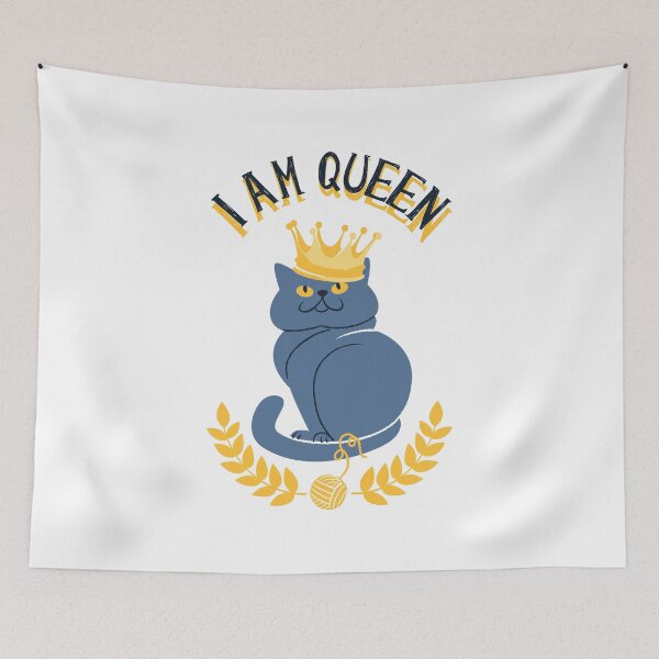 Item preview, I Am Queen Cat designed and sold by Artistic Prints.
