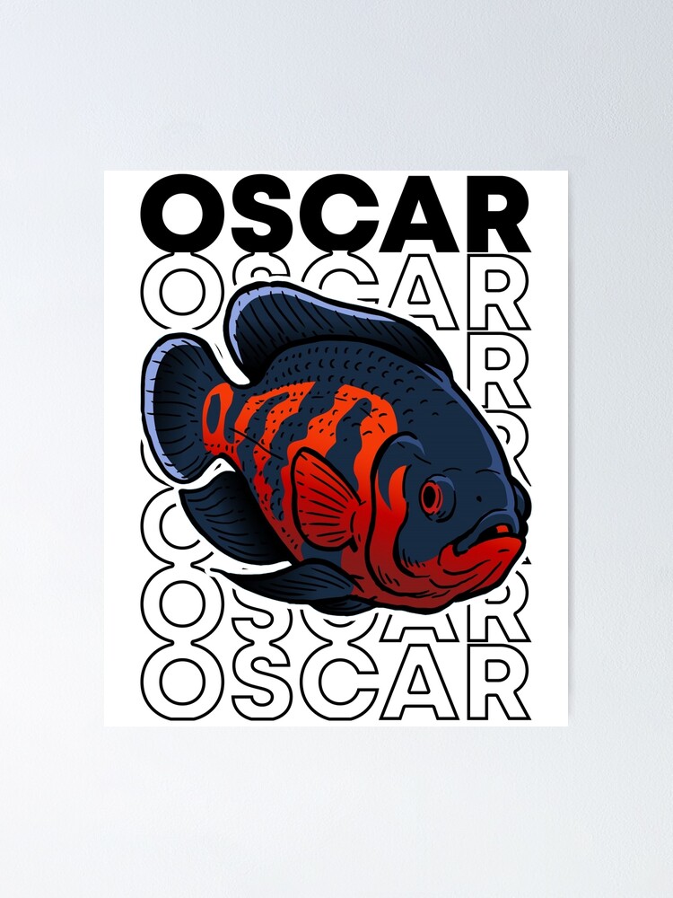 Oscar Fish 80's Monster Fish Keeper Poster for Sale by JRRTs