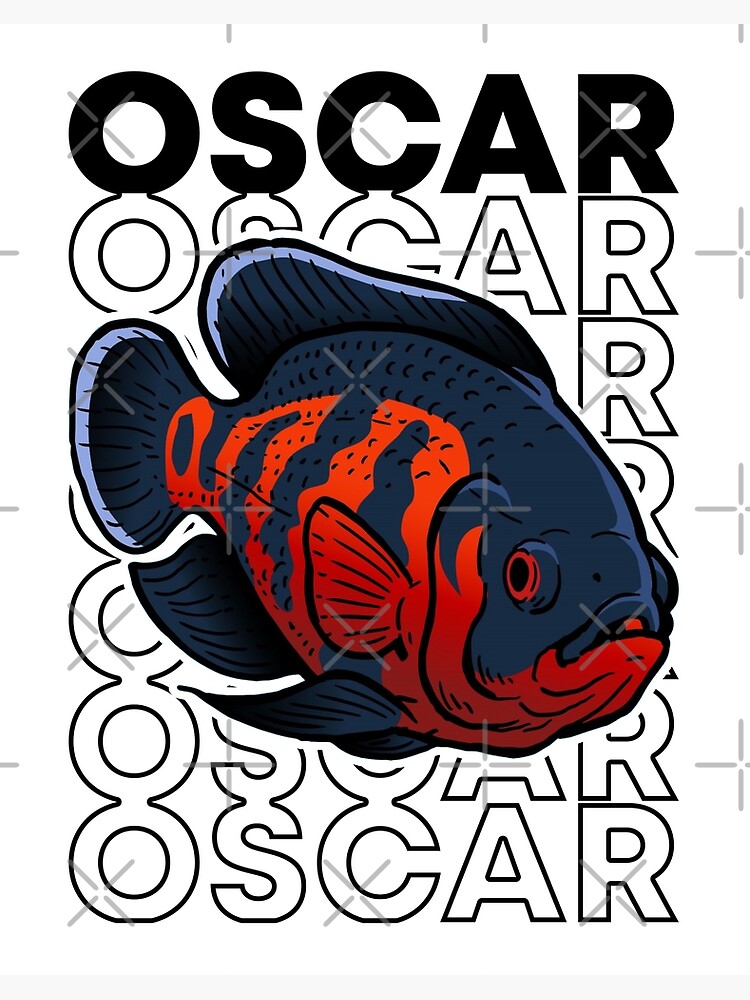 Oscar Fish 80's Monster Fish Keeper Art Board Print for Sale by JRRTs