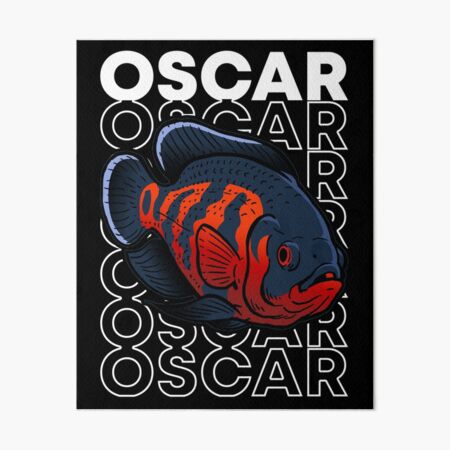 Oscar Fish 80's Monster Fish Keeper Art Board Print for Sale by JRRTs
