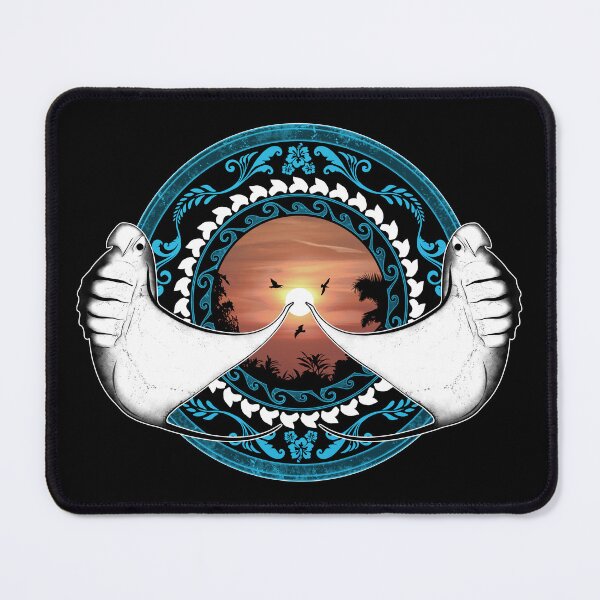 Item preview, Manta Ray Polynesian style designed and sold by NicGrayGraphic.