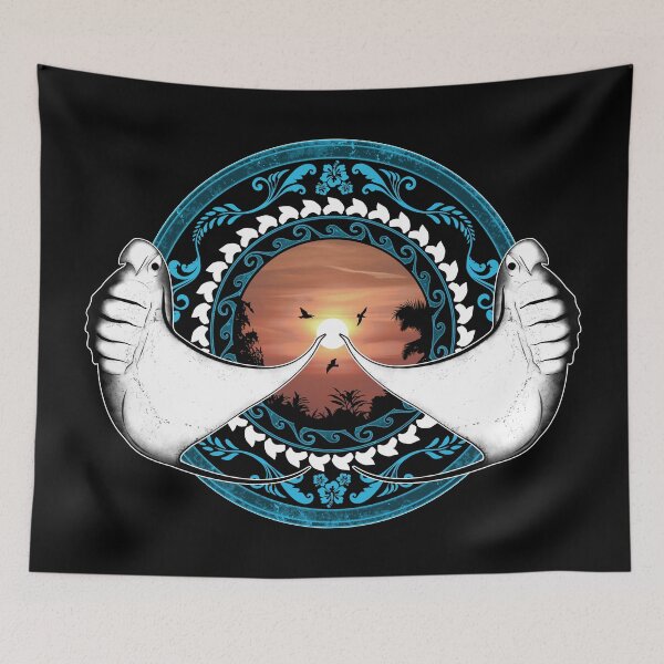 Item preview, Manta Ray Polynesian style designed and sold by NicGrayGraphic.