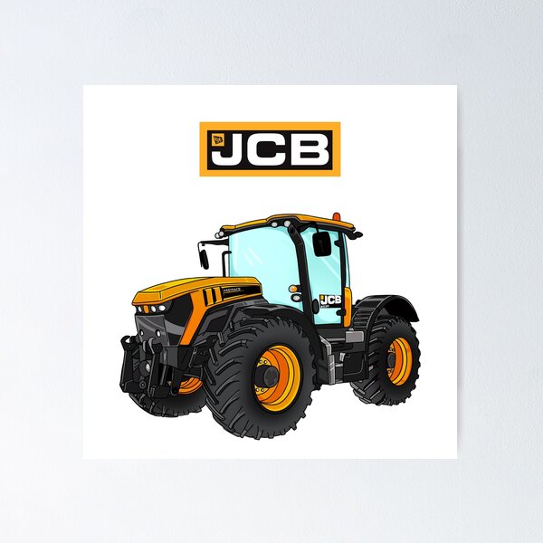 Aperçu de l'œuvre Tracteur JCB Tracteur jaune créée et vendue par Neebotha.