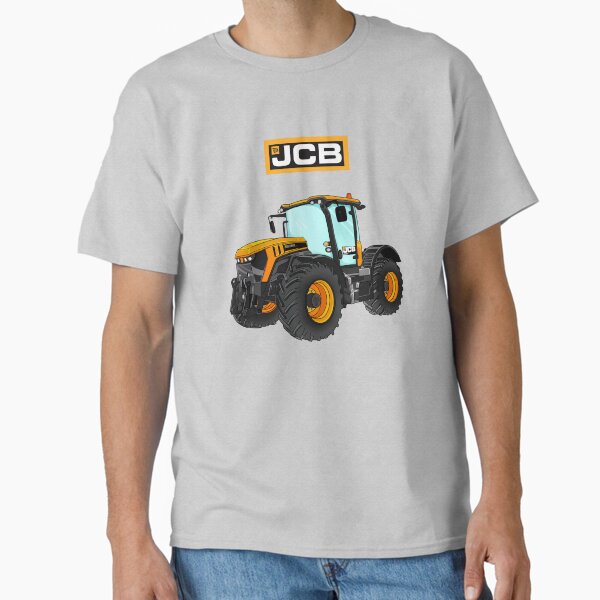 Vista previa del artículo con la obra «Tractor JCB Tractor amarillo», diseñado y vendido por Neebotha.