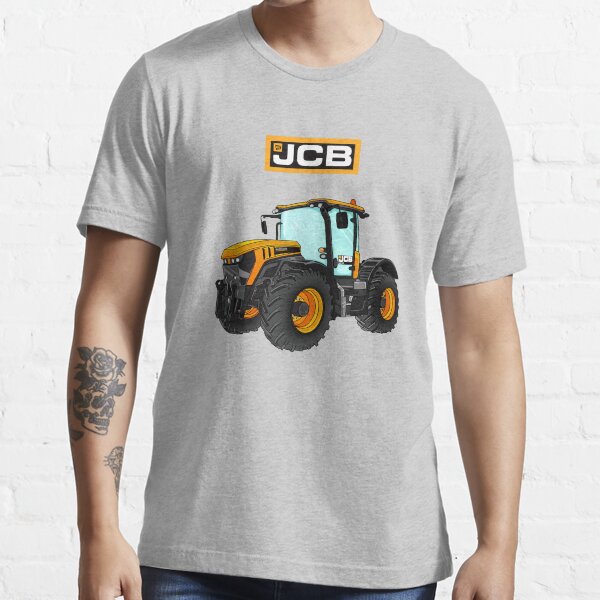 "JCB Tractor Yellow Tractor" Tshirt for Sale by Neebotha Redbubble