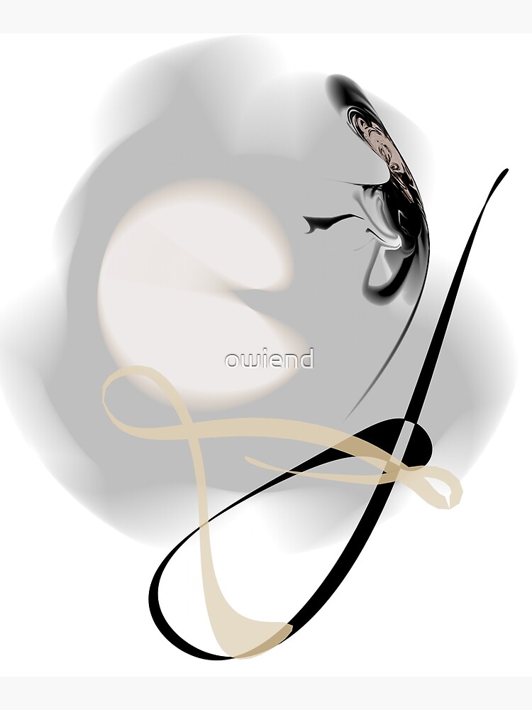 Glimpse of a Butterfly - abstract shapes by owiend