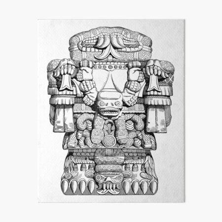 Aztec History Art Board Prints for Sale  Redbubble