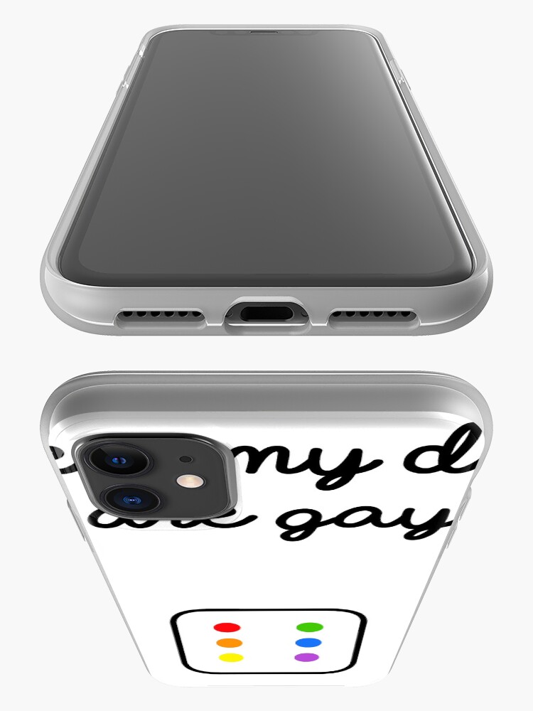 Alternate view of Even My Dice Are Gay iPhone Case & Cover