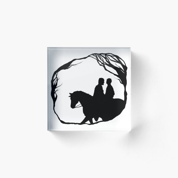 The Lovers Road Trip II Acrylic Block