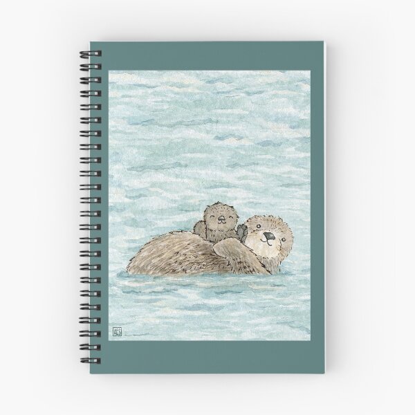 Item preview, Sea Otter Mom and Pup designed and sold by pictoteeno.