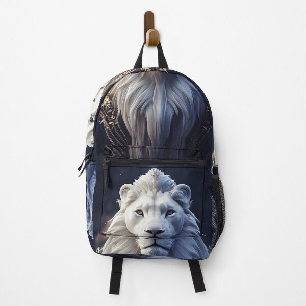 Item preview, Serene white Lion King with Armour designed and sold by artelligens.