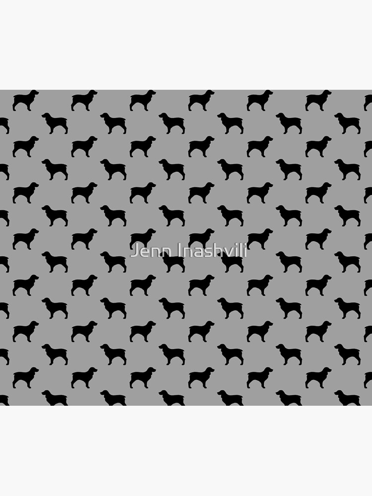 Boykin Spaniel Silhouette(s) by ShortCoffee