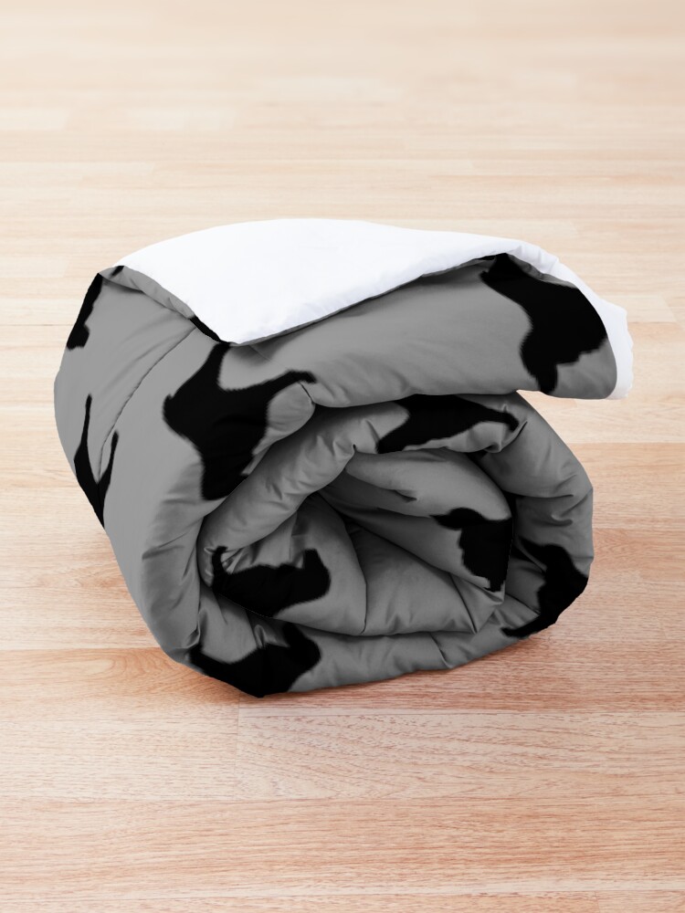 Alternate view of Boykin Spaniel Silhouette(s) Comforter