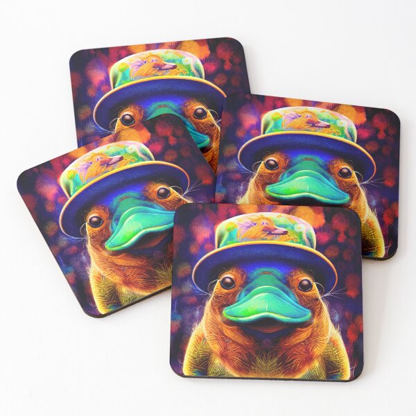 Item preview, Stoned platypus designed and sold by Hoity-Toity.