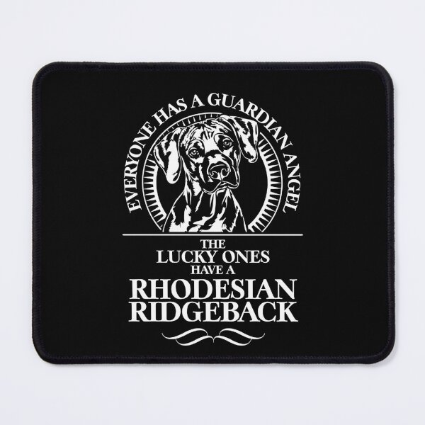 Item preview, Rhodesian Ridgeback Guardian Angel Dog Saying designed and sold by dogarts.