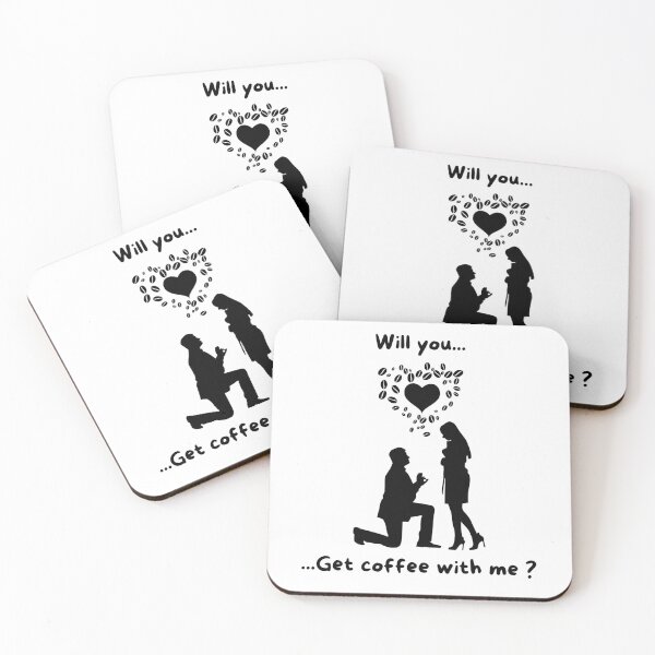 Item preview, Will you get coffee with me designed and sold by 5thseason-shop.