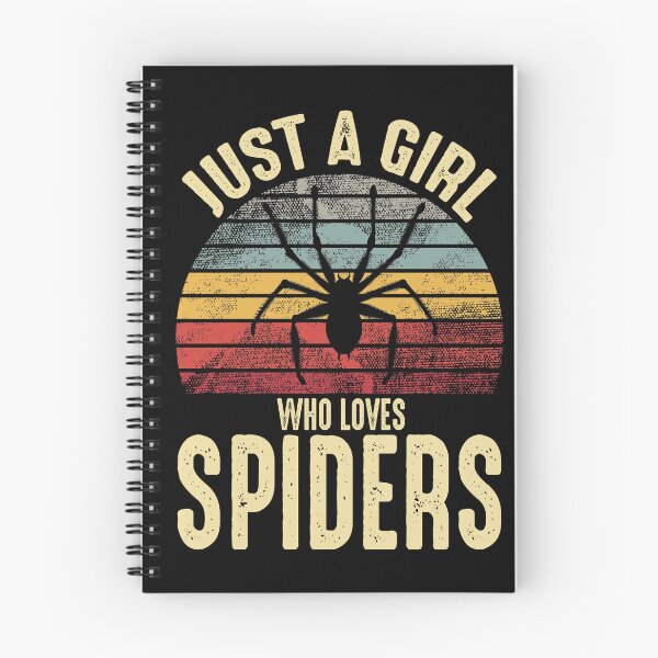 Item preview, Just A Girl Who Loves Spiders Retro Pet designed and sold by JRRTs.