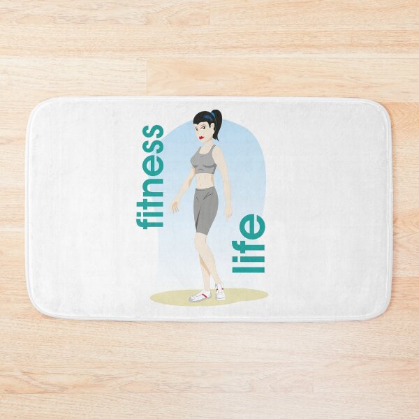 Item preview, Illustration represents a woman person, with gym clothes, sportsman. Ideal for sports and institutional materials designed and sold by LucianoCosmo.