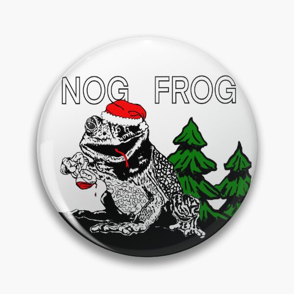 Item preview, Nog Frog designed and sold by PareidoliaFair.