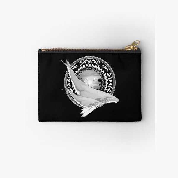 Item preview, Humpback Whales Polynesian Style designed and sold by NicGrayGraphic.
