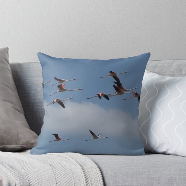 Artikelvorschau, Fliegende Flamingos entworfen und verkauft von pluspixels.