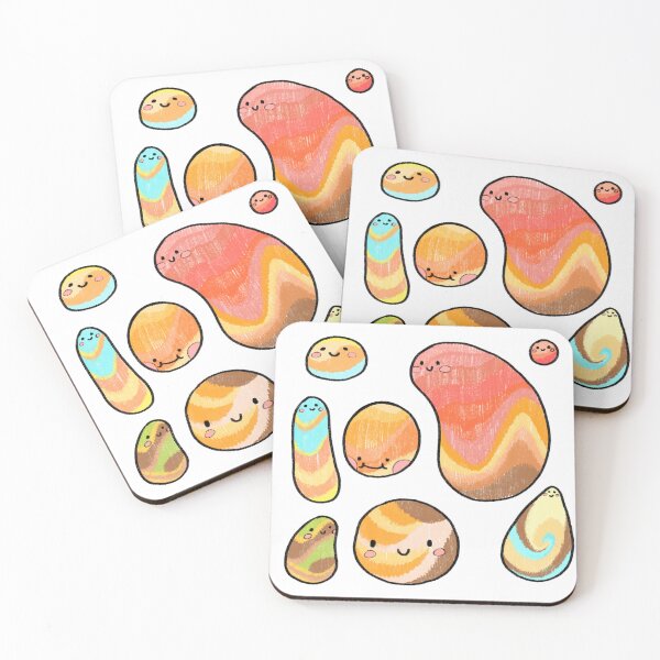 Item preview, Happy Squishy Colourful Friends designed and sold by Alex Goubar.