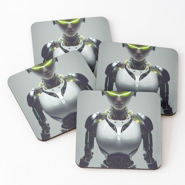 Item preview, 'Cyborg Sienna' designed and sold by NewDesignPrints.