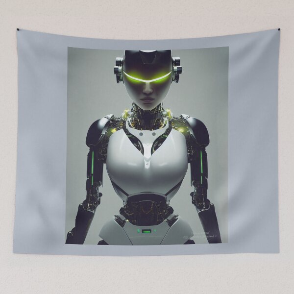 Item preview, 'Cyborg Sienna' designed and sold by NewDesignPrints.