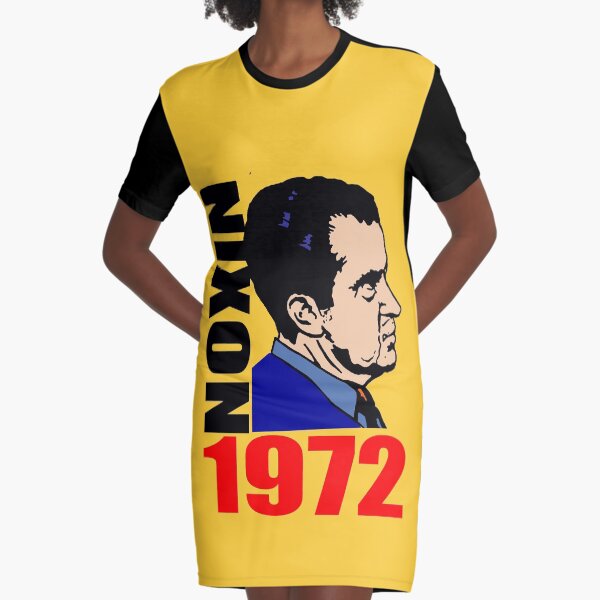 NIXON 1972 Graphic T-Shirt Dress