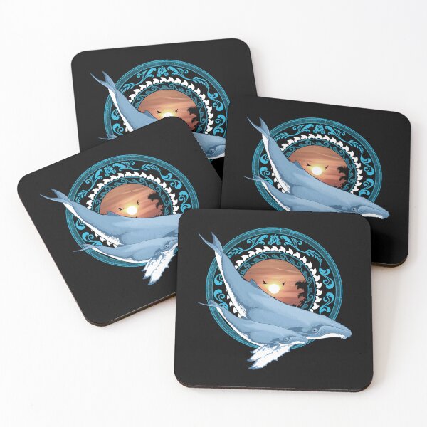 Item preview, Humpback Whales Polynesian Style designed and sold by NicGrayGraphic.