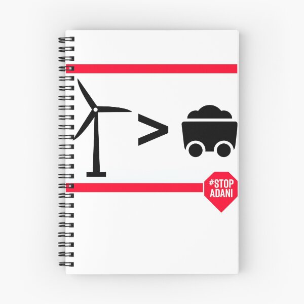 Item preview, Stop Adani - End Coal Mining in Australia designed and sold by VDKPatterns.