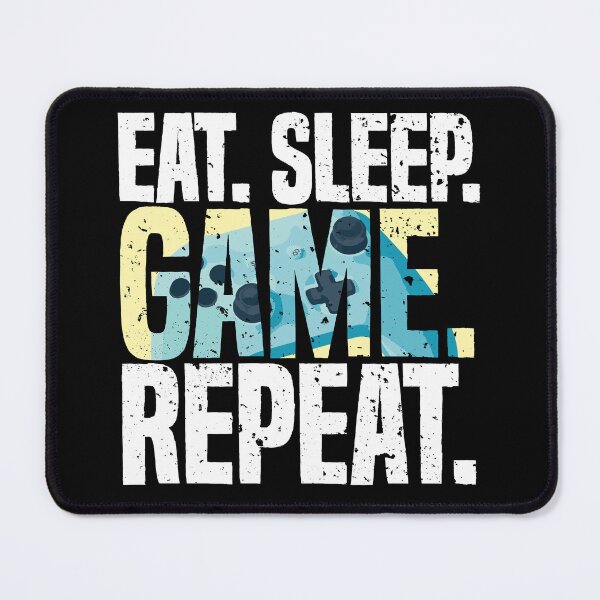 Item preview, Eat Sleep Game Repeat Funny Videogames Lover designed and sold by udesignstudio.