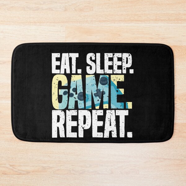 Item preview, Eat Sleep Game Repeat Funny Videogames Lover designed and sold by udesignstudio.
