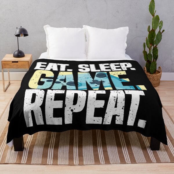 Item preview, Eat Sleep Game Repeat Funny Videogames Lover designed and sold by udesignstudio.