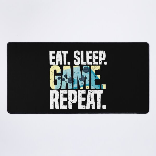Item preview, Eat Sleep Game Repeat Funny Videogames Lover designed and sold by udesignstudio.