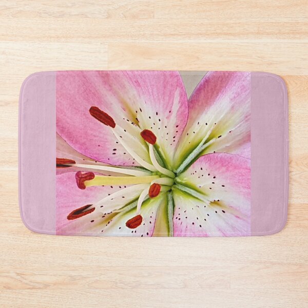 Item preview, Pink lily flower designed and sold by Pixtela ..