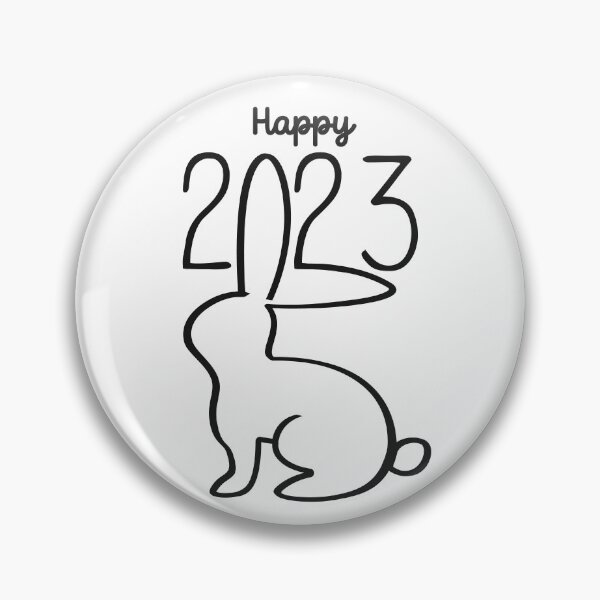 Item preview, Happy 2023 Rabbit Ears designed and sold by trendingatees.