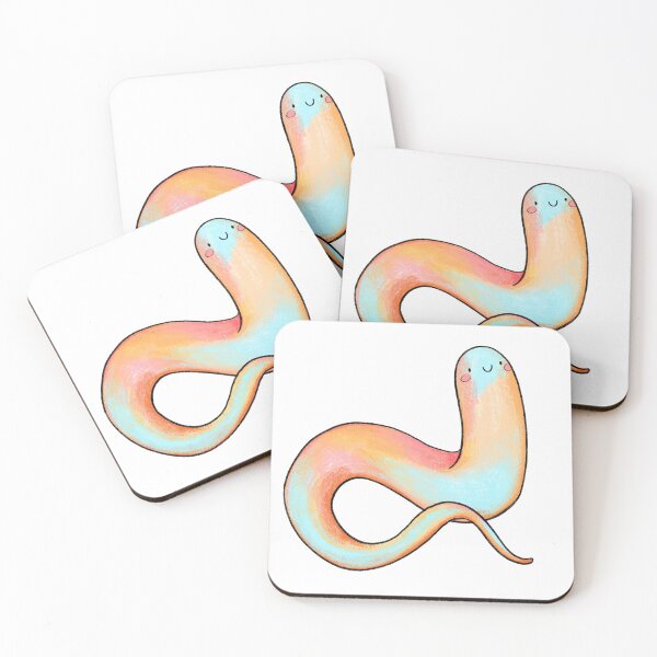 Item preview, Happy Colourful Worm designed and sold by Alex Goubar.