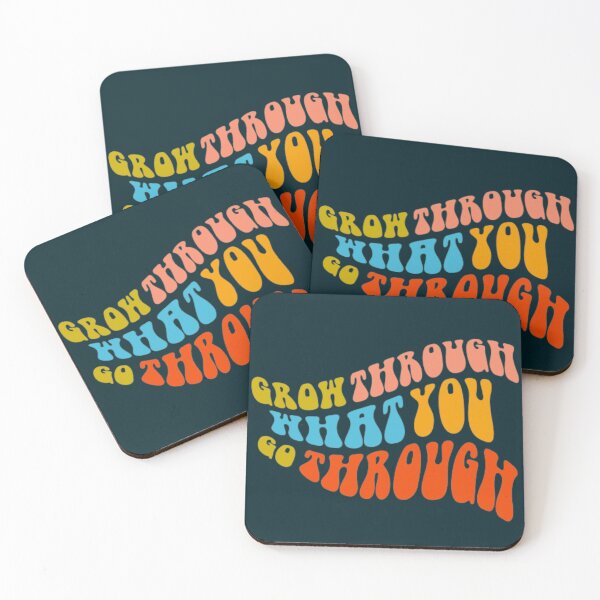 Item preview, Grow through what you go through. Self care quotes designed and sold by Tarun Bisht.